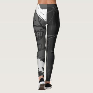 Leggings Laissez-Les Venir, Japonais Samurai Warrior