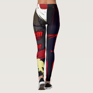Leggings ⛈️ 🥷 Laissez-Les Venir, Tempête De Samurai 🥷 ⛈️