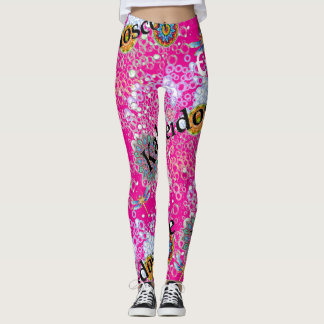 Leggings Lait rose Légendes Steampunk