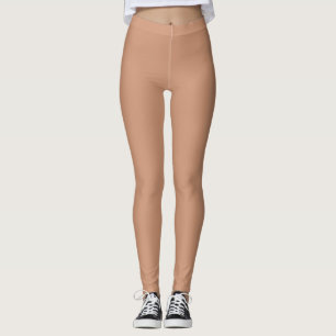 Leggings Laiton antique (couleur solide) 