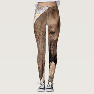 Leggings L'Amant éléphant de la faune