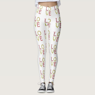 Leggings L'amour dans la couleur