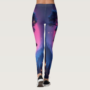 Leggings L'Amour Lumineux : "Nuits Nonnes et Rêves Intermin