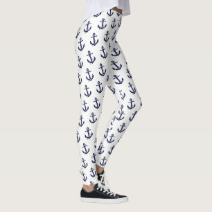 Leggings L'Ancre Guêtre-Nautique des femmes