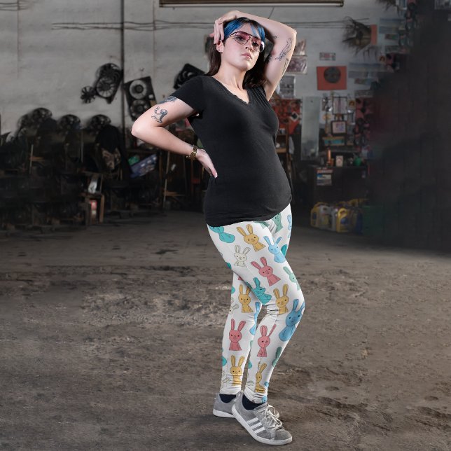 Leggings Lapin de Pâques (Créateur téléchargé)