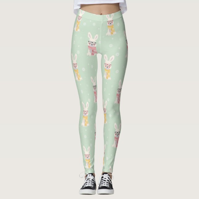 Leggings Lapin hiver intelligent (Devant)