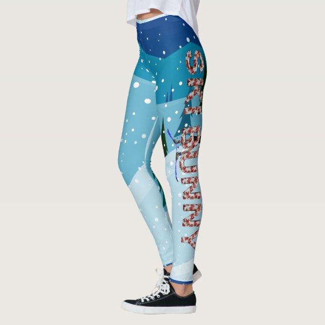 Leggings Lapin SUPÉRIEUR de neige (Gauche)