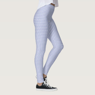 Leggings Lavande En vichy Motif prêté
