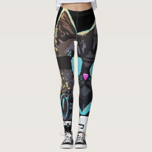 Leggings L'avenir est le chat