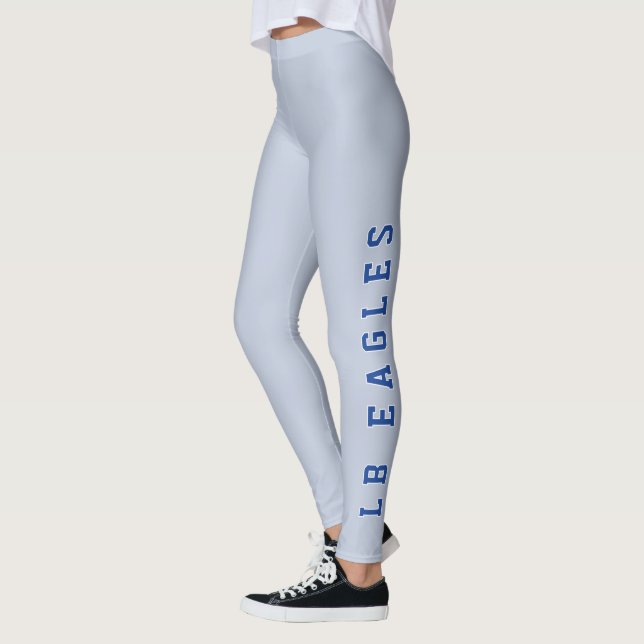 Leggings LB Eagles Blue Grey School Spirit (Gauche)