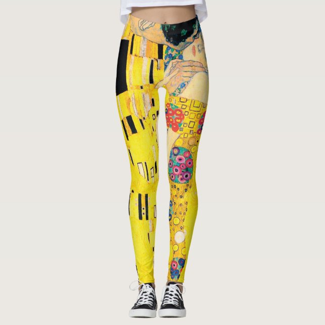 Leggings Le baiser par Gustav Klimt (Devant)