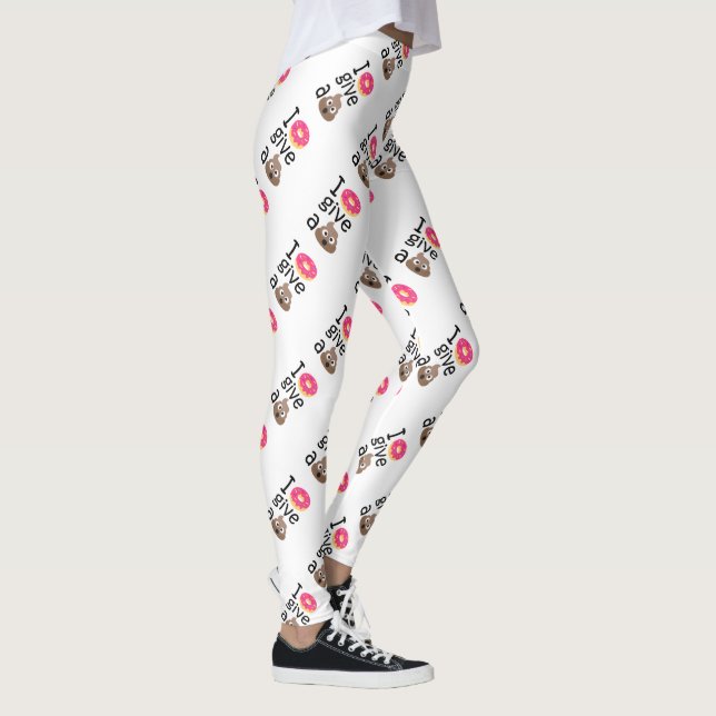 Leggings Le beignet I donnent un emoji de dunette (Droite)