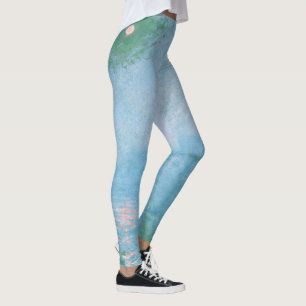 Leggings Le brouillard sur la Tamise (par Claude Monet)