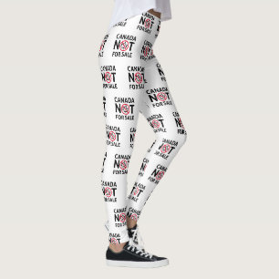 Leggings Le Canada n'est pas à vendre aux États-Unis Fière 