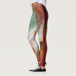 Leggings "Le chemin vers Sazi Runi" par Ramona Walach