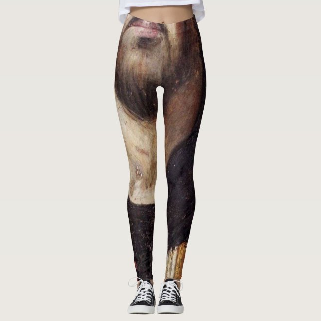 Leggings Le Christ Pantocrateur du monastère Sainte Catheri (Devant)