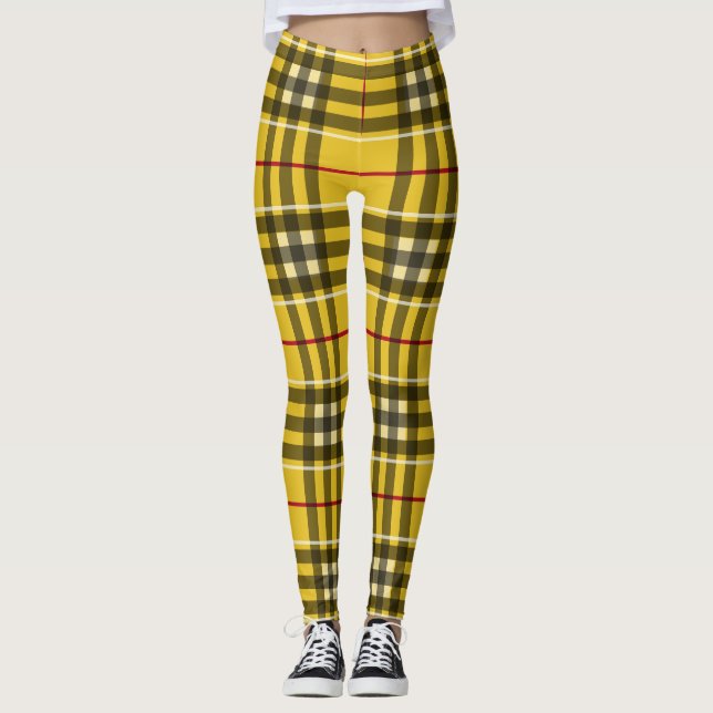 Leggings Le clan parfait MacLeod Plaid (Devant)