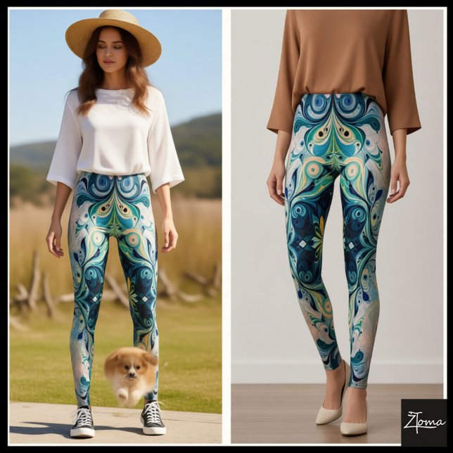 Leggings Le conflit (Créateur téléchargé)