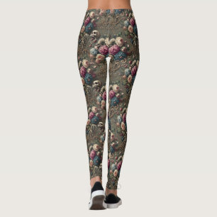 Leggings Le Cynique du dimanche - Délirium victorien gothiq