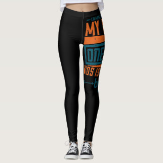 Leggings Le Diabète Affecte Ma Famille.