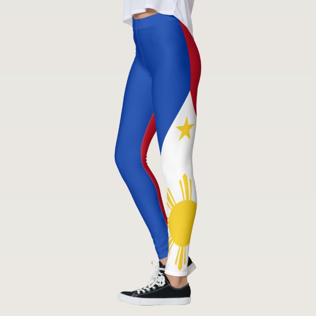 Leggings Le drapeau national des Philippines (Gauche)