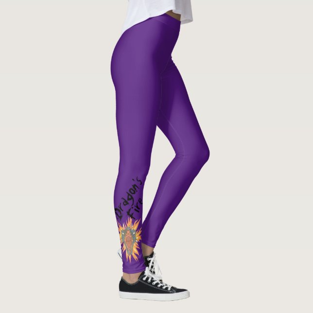Leggings Le feu du dragon (Droite)