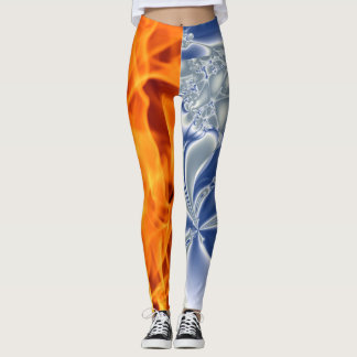 Leggings Le feu et glace