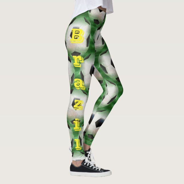 Leggings Le football du Brésil (Droite)