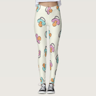 Leggings Le genre adorable de tétine indiquent le baby