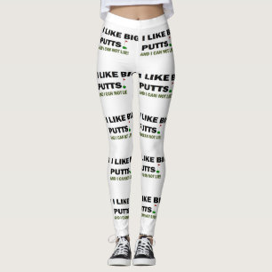 Leggings Le golf I aiment de grands putts et je ne peux pas