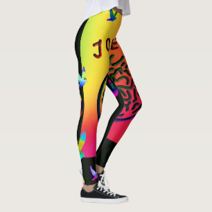 Leggings Le joker noir d'heure-milliampère Jongg rêve des