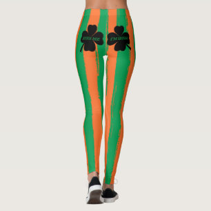 Leggings Le jour de St Patrick m'embrassent que je suis les
