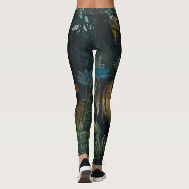 Leggings Le rêve (Le Reve Exotique) d'Henri Rousseau (Dos)