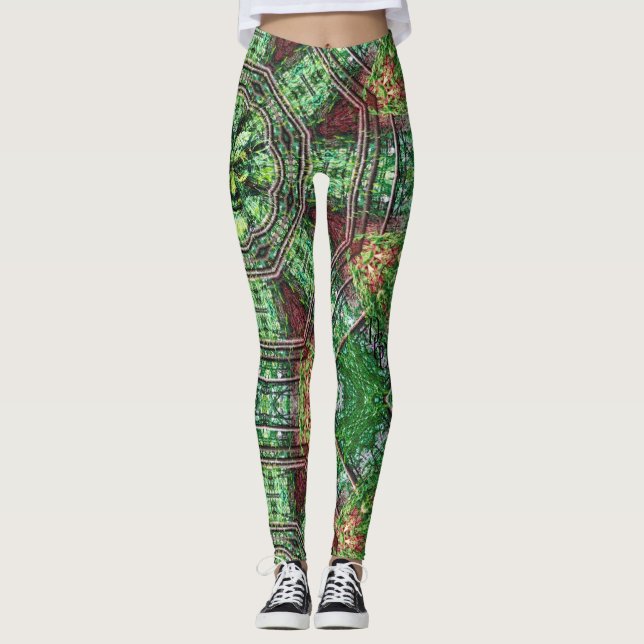 Leggings Le royaume de l'homme vert (Devant)