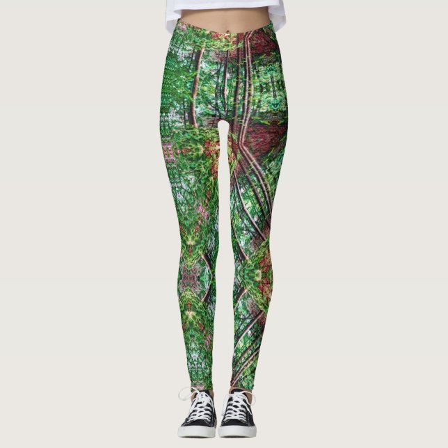 Leggings Le royaume de l'homme vert (Devant)