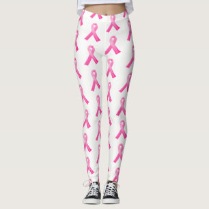 Leggings Le Ruban rose des jambes des femmes survit