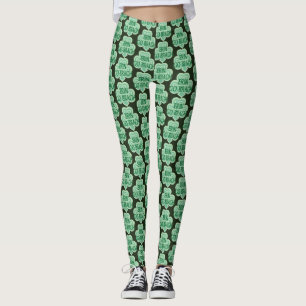 Leggings Le shamrock celtique Erin de noeud vont Bragh