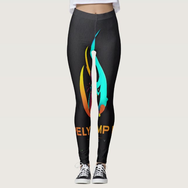 Leggings : Le style rencontre le confort adapté à  (Devant)