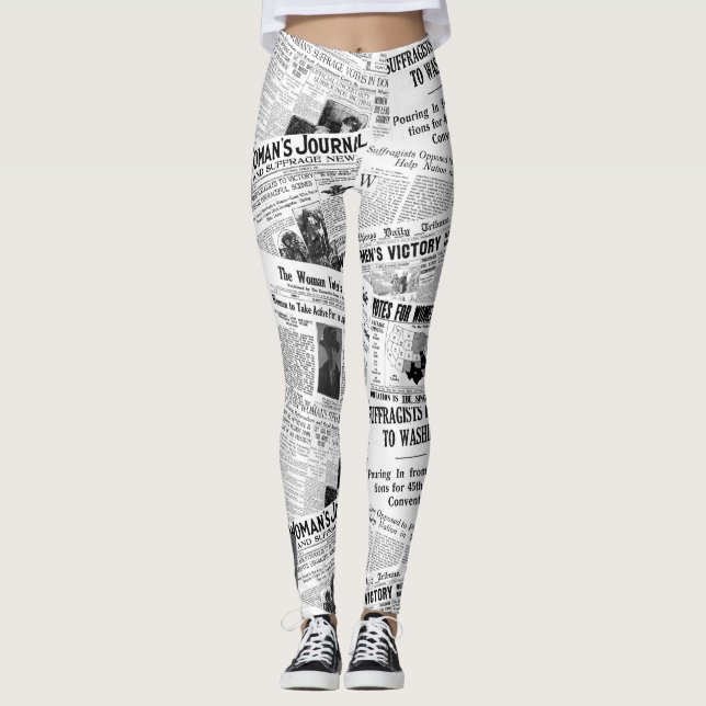 LEGGINGS LE SUFFRAGE DES FEMMES (Devant)