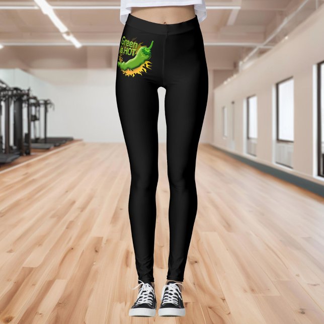 Leggings Le vert est CHAUD (Créateur téléchargé)