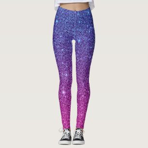 Leggings Le yoga d'Athleisure de parties scintillantes de