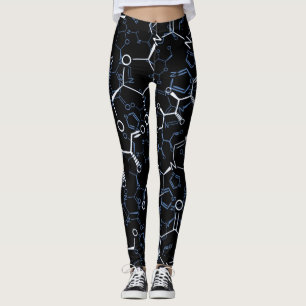 Leggings Le yoga fonctionnant de chimie des femmes