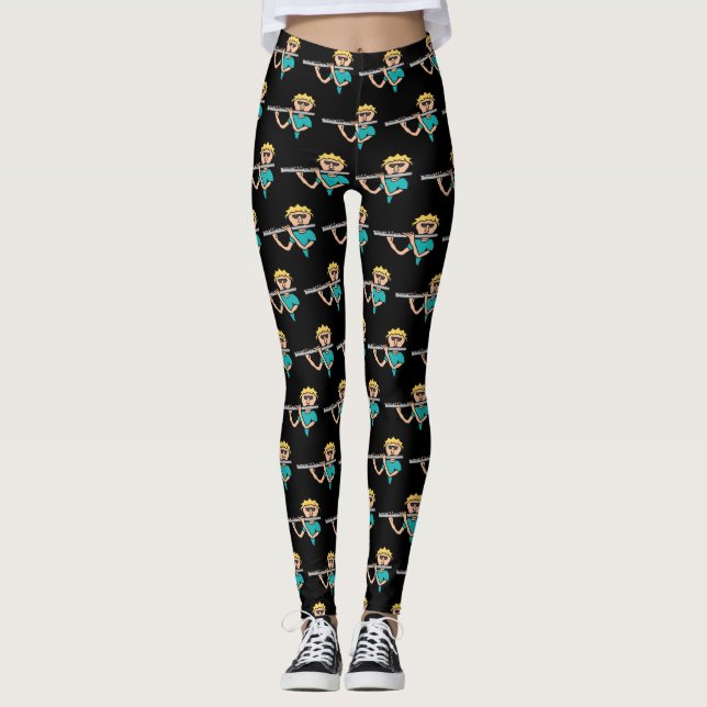 Leggings Lecteur de flux (Devant)