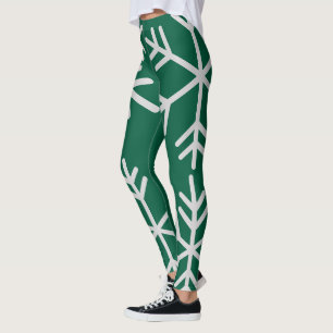 Leggings Légendes à haute taille vert foncé pour femmes