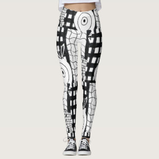 Leggings Légendes abstraites1