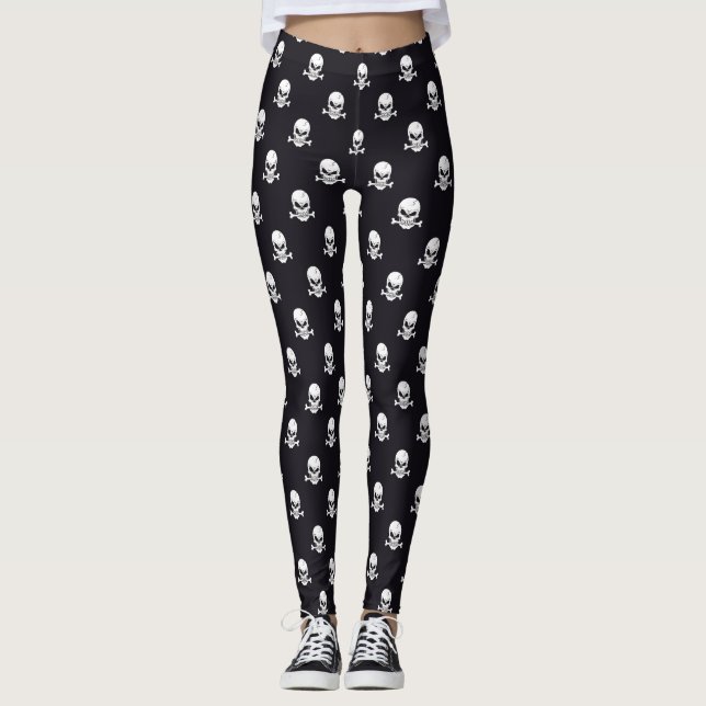 Leggings Légendes crâniennes (Devant)