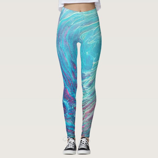 Leggings Légendes de filles de médias mixtes (Devant)