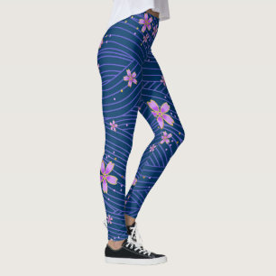 Leggings Légendes de fleurs