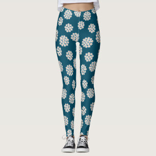Leggings Légendes de fleurs de hoya