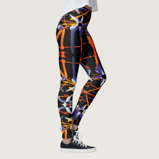 Leggings Légendes de fleurs par HammondArt